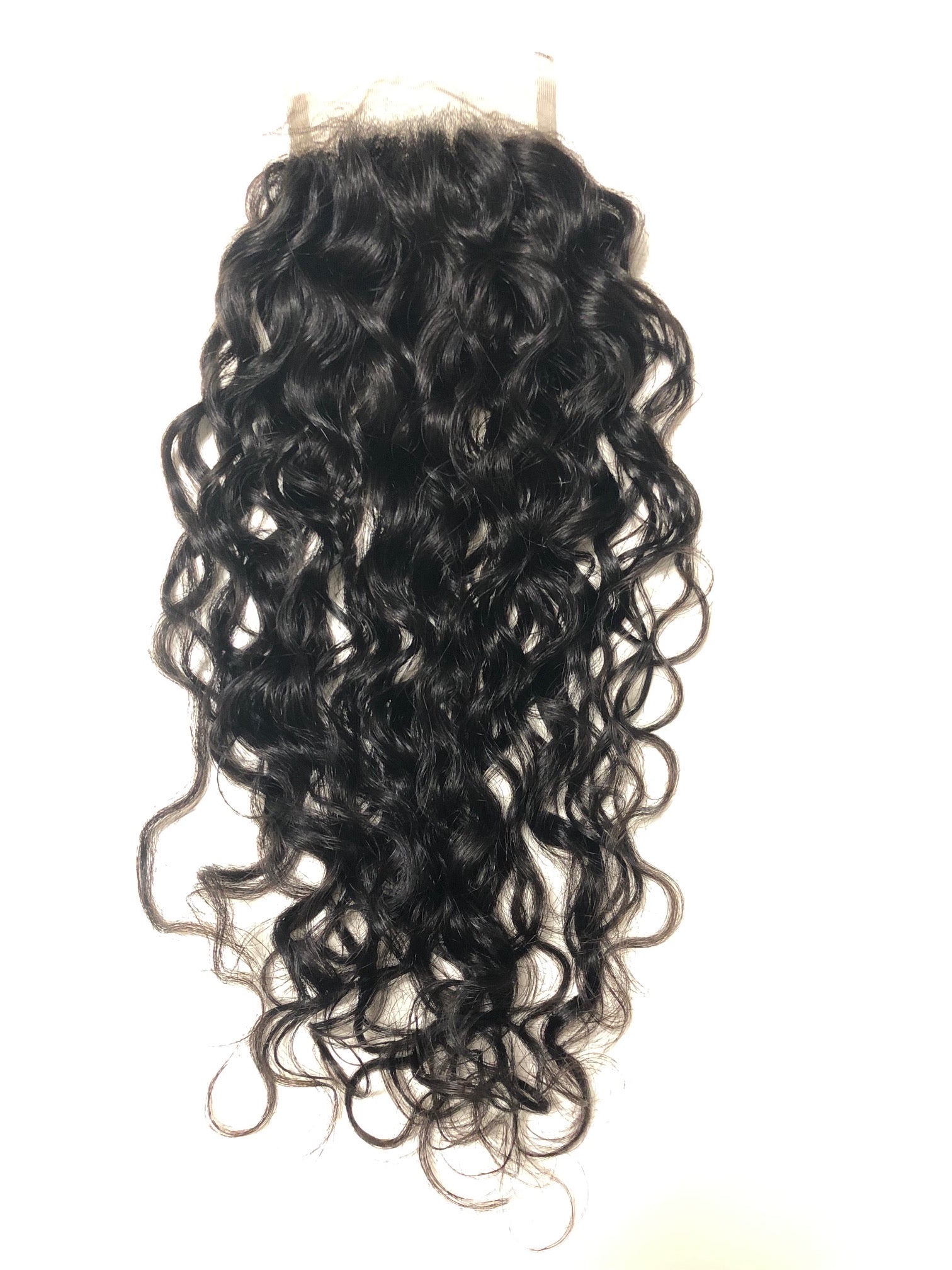 Lace Closure - Natural Curly